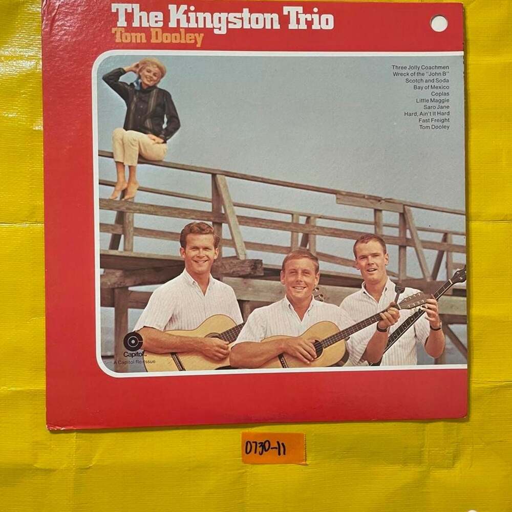 The Kingston Trio Tom Dooley Vinyl Record Album
